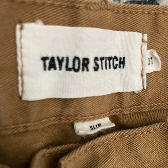 Taylor Stitch Men's Tan Chinos - Picture 2 of 9